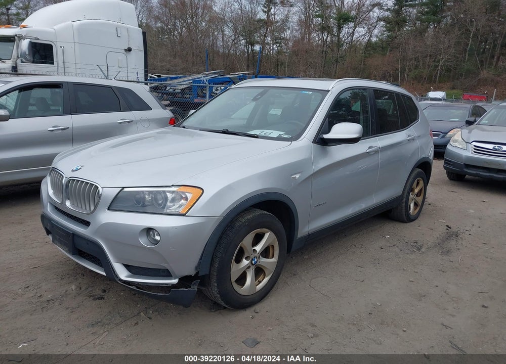 2012 BMW X3 XDRIVE28I VIN: 5UXWX5C54CL719263