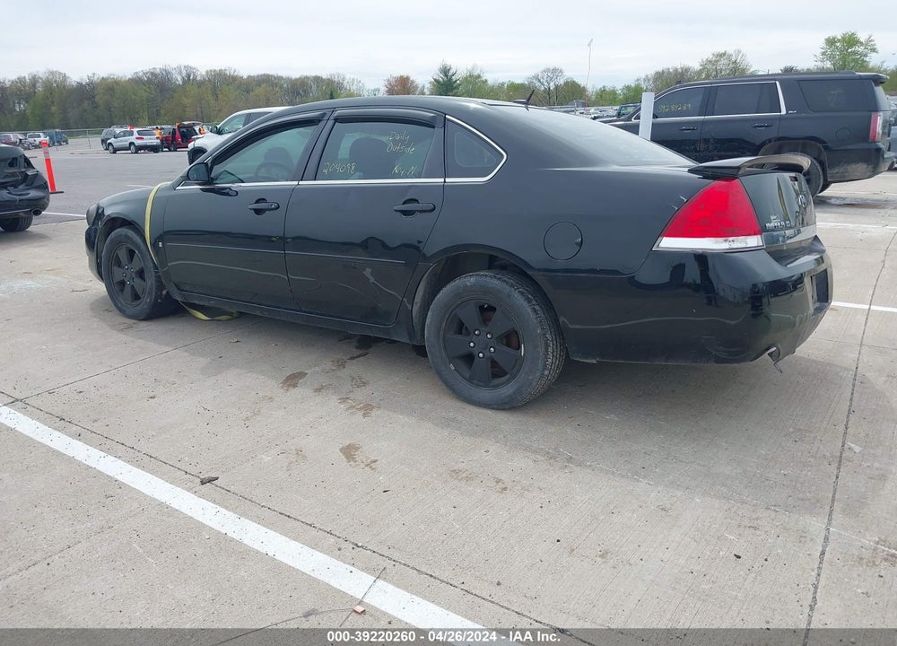 2008 CHEVROLET IMPALA LT VIN: 2G1WT58K089204098