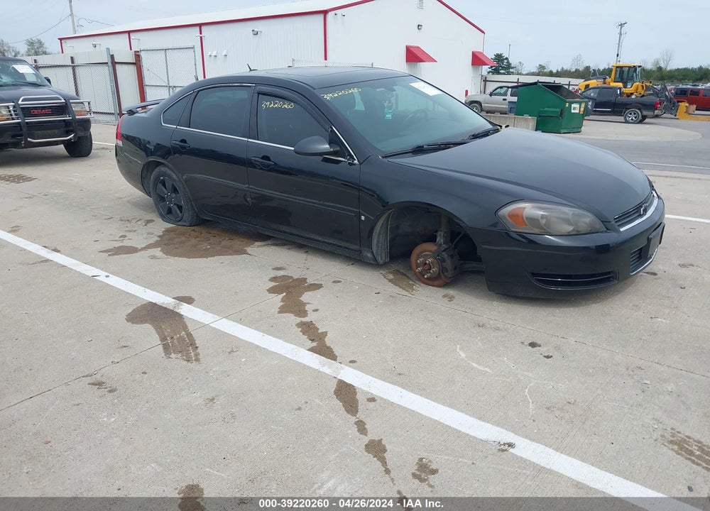 2008 CHEVROLET IMPALA LT VIN: 2G1WT58K089204098