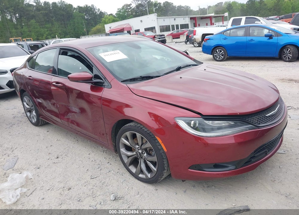 2016 CHRYSLER 200 S VIN: 1C3CCCBB7GN188280