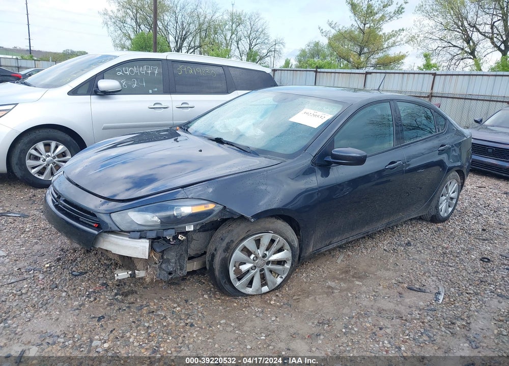 2014 DODGE DART SXT VIN: 1C3CDFBB5ED854621