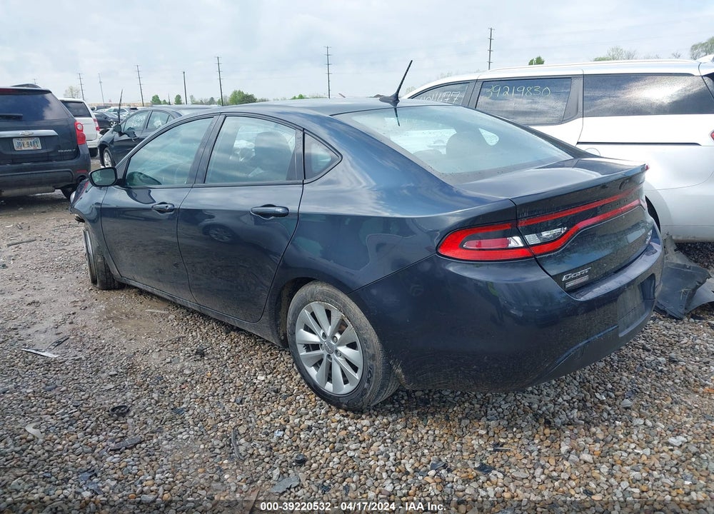 2014 DODGE DART SXT VIN: 1C3CDFBB5ED854621