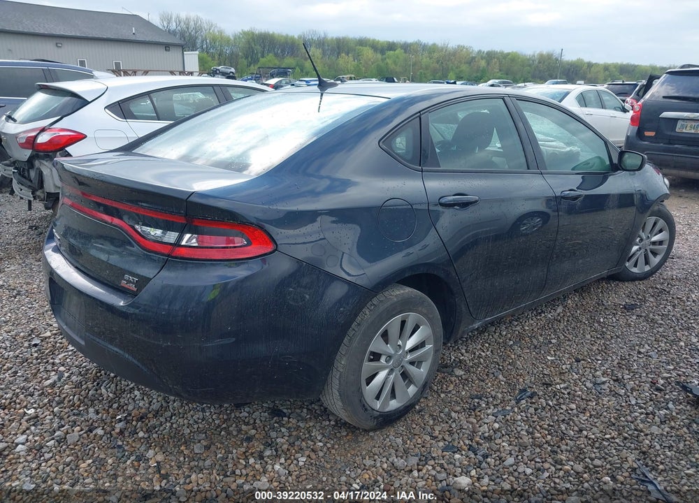 2014 DODGE DART SXT VIN: 1C3CDFBB5ED854621