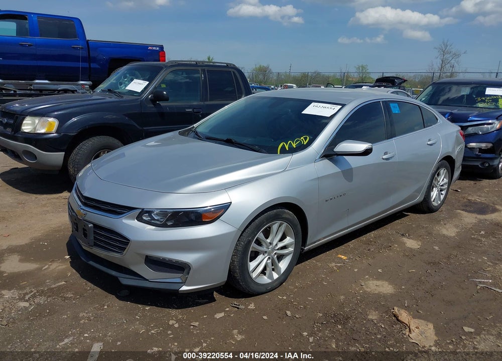 2018 CHEVROLET MALIBU LT VIN: 1G1ZD5ST1JF122812