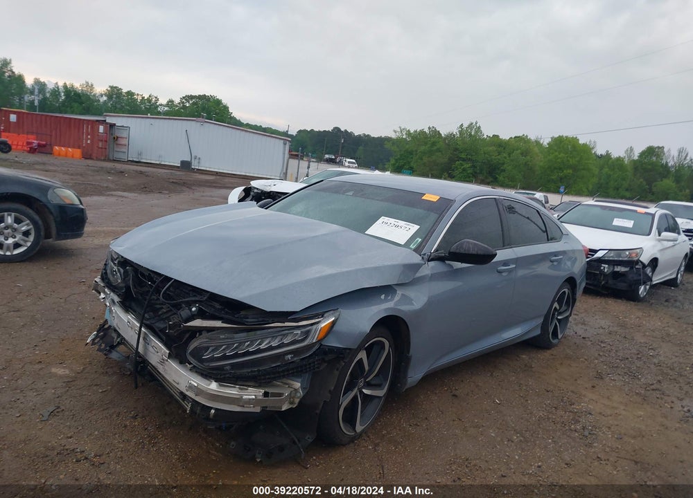 2021 HONDA ACCORD SPORT VIN: 1HGCV1F36MA107268