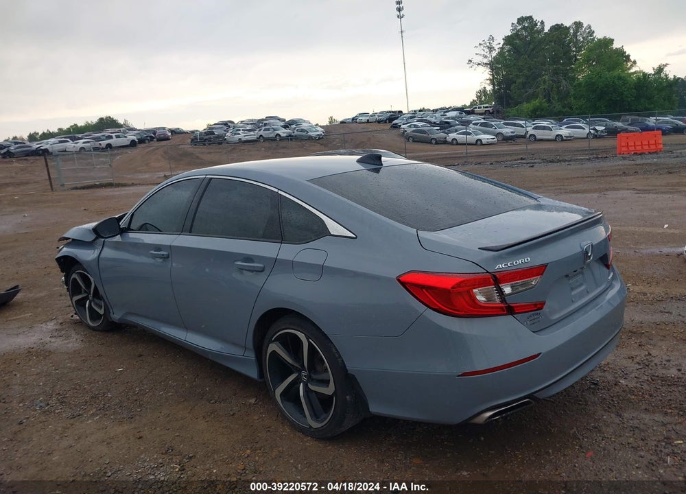 2021 HONDA ACCORD SPORT VIN: 1HGCV1F36MA107268