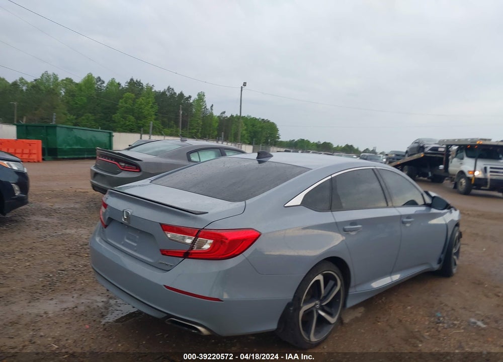 2021 HONDA ACCORD SPORT VIN: 1HGCV1F36MA107268