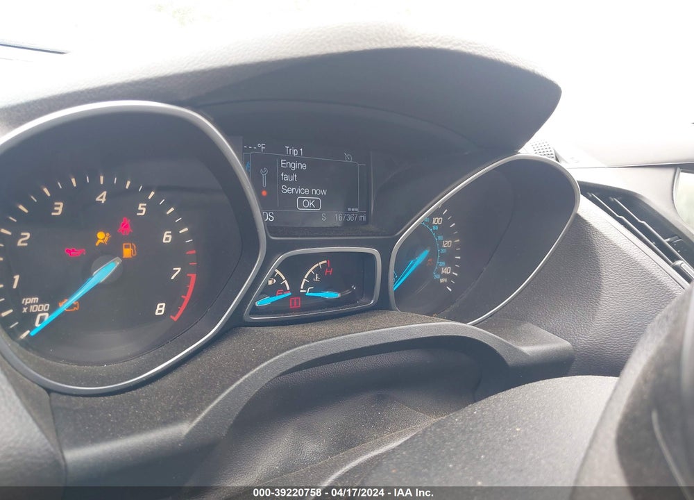 2014 FORD ESCAPE SE VIN: 1FMCU0G90EUC73070