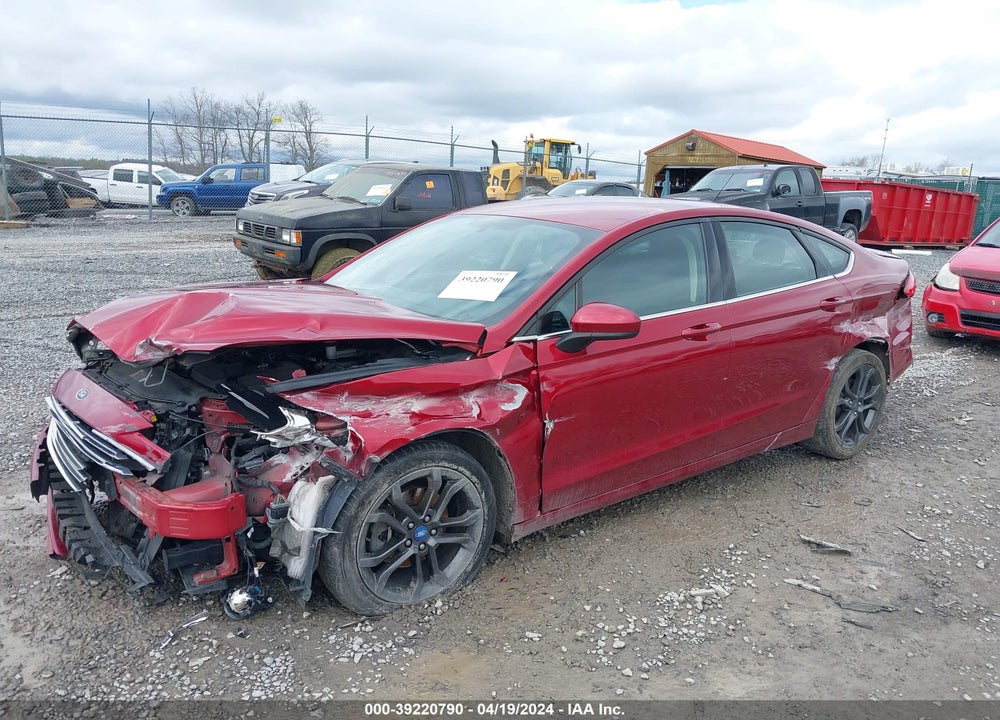 2018 FORD FUSION S VIN: 3FA6P0G78JR200687