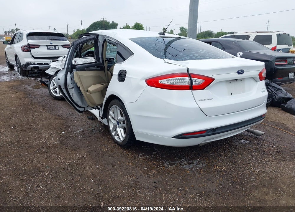 2016 FORD FUSION SE VIN: 1FA6P0HD0G5116993