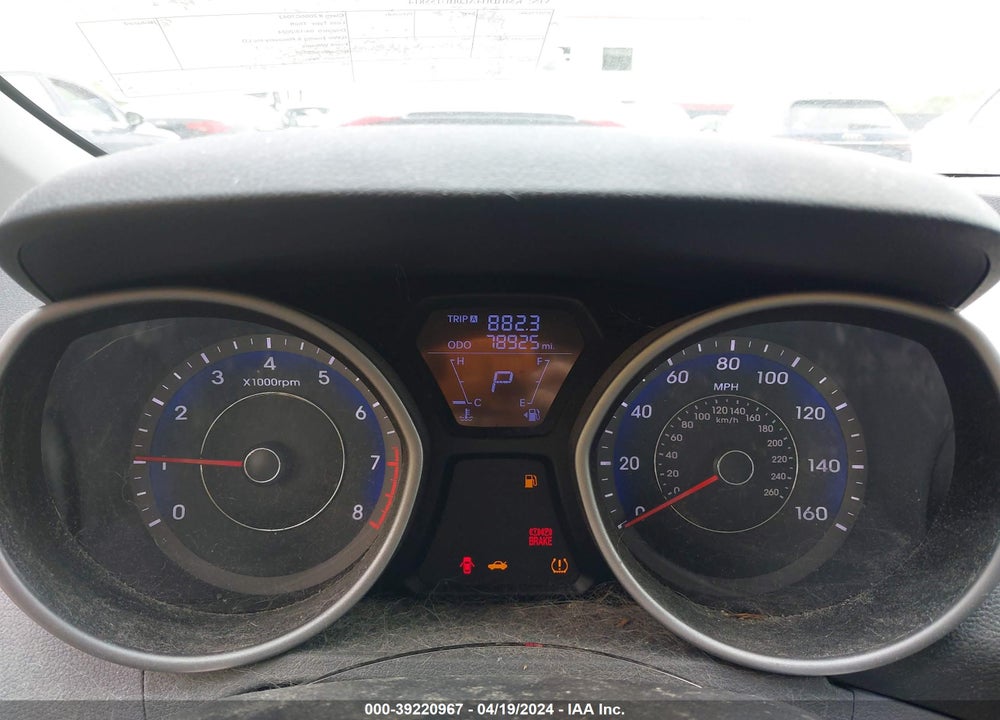 2011 HYUNDAI ELANTRA VIN: KMHDH4AE0BU155814