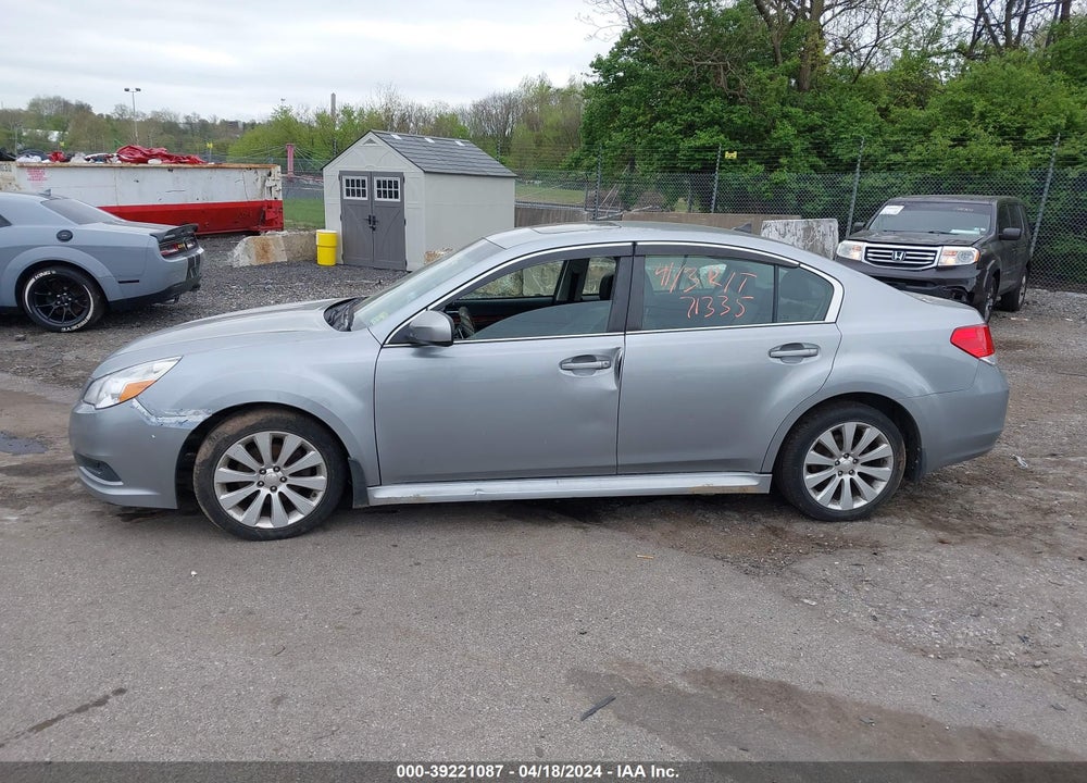 2011 SUBARU LEGACY 2.5I LIMITED VIN: 4S3BMBK60B3210979