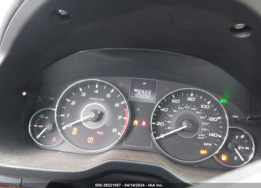 2011 SUBARU LEGACY 2.5I LIMITED VIN: 4S3BMBK60B3210979