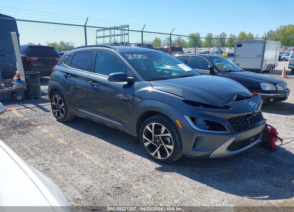 2022 HYUNDAI KONA LIMITED VIN: KM8K53A39NU788888