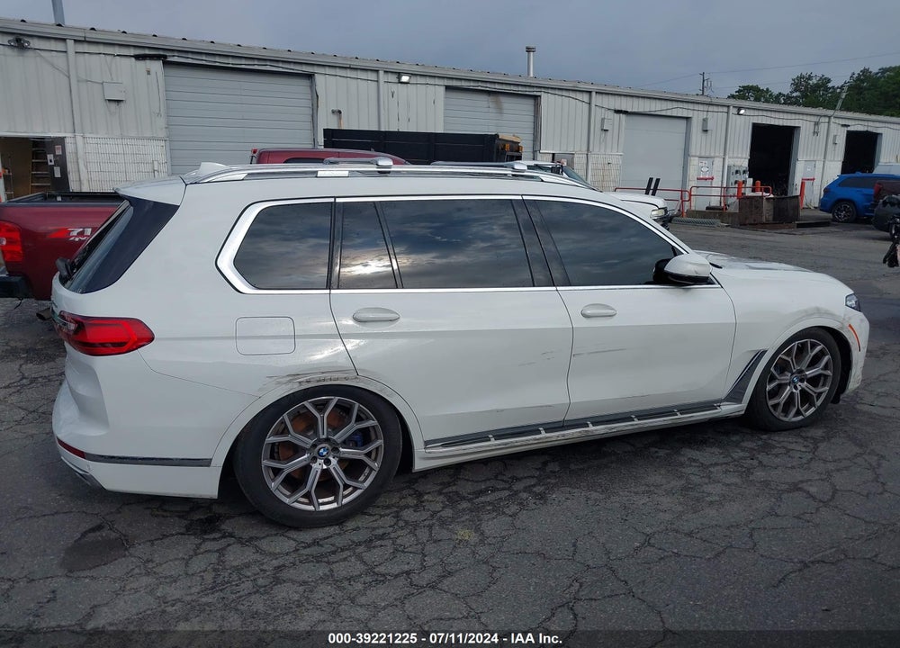 2022 BMW X7 XDRIVE40I VIN: 5UXCW2C05N9K71091