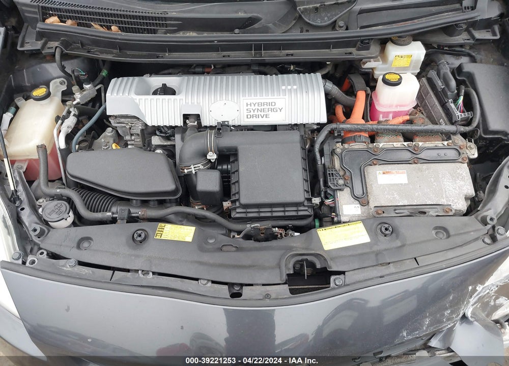 2011 TOYOTA PRIUS TWO VIN: JTDKN3DU3B1457911