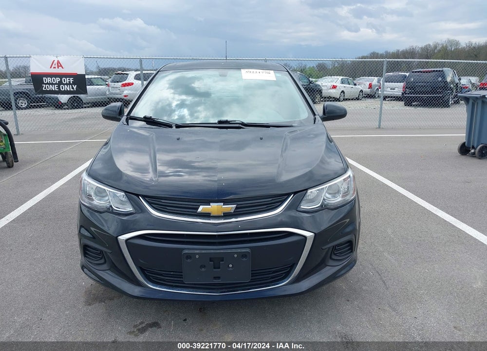 2017 CHEVROLET SONIC LS AUTO VIN: 1G1JB5SH1H4126329