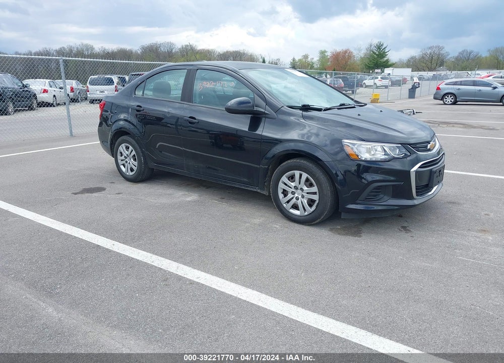 2017 CHEVROLET SONIC LS AUTO VIN: 1G1JB5SH1H4126329