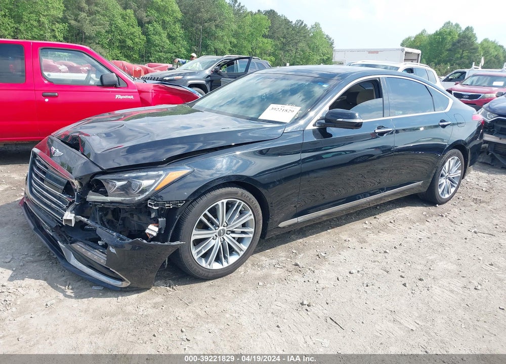 2018 GENESIS G80 3.8 VIN: KMHGN4JE8JU229257