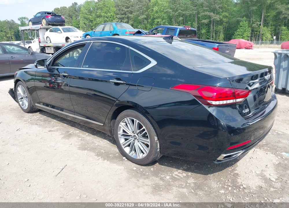 2018 GENESIS G80 3.8 VIN: KMHGN4JE8JU229257