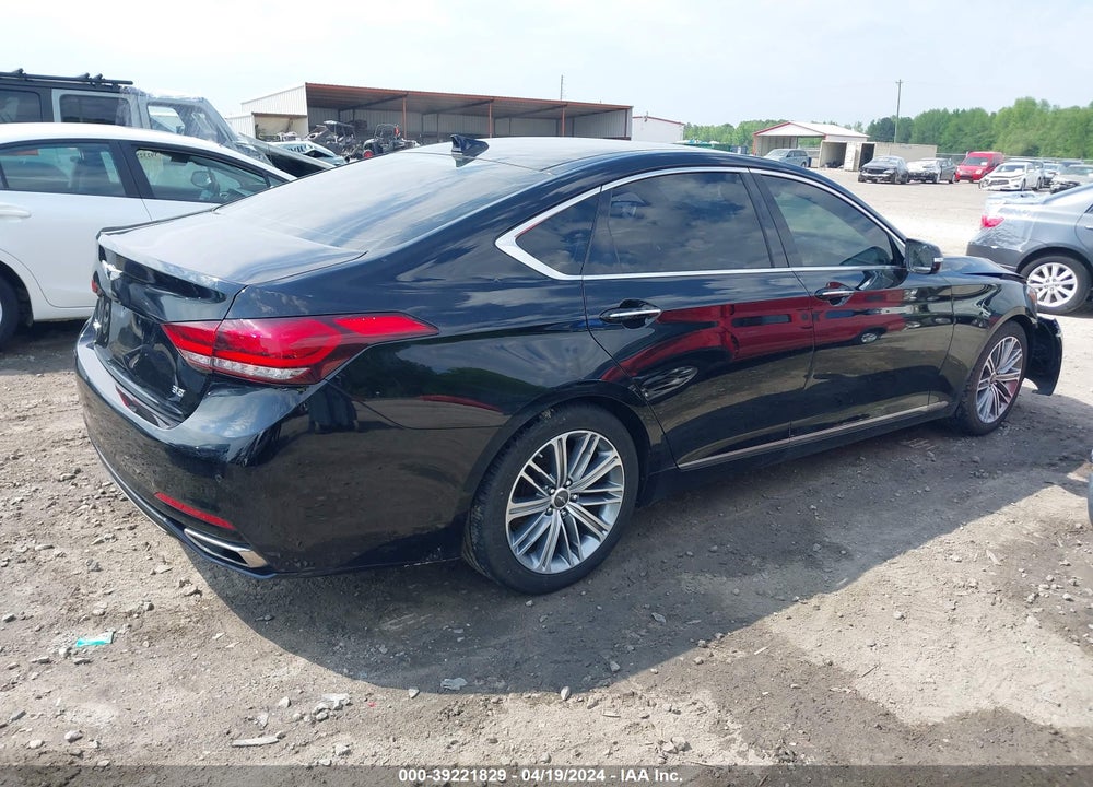 2018 GENESIS G80 3.8 VIN: KMHGN4JE8JU229257