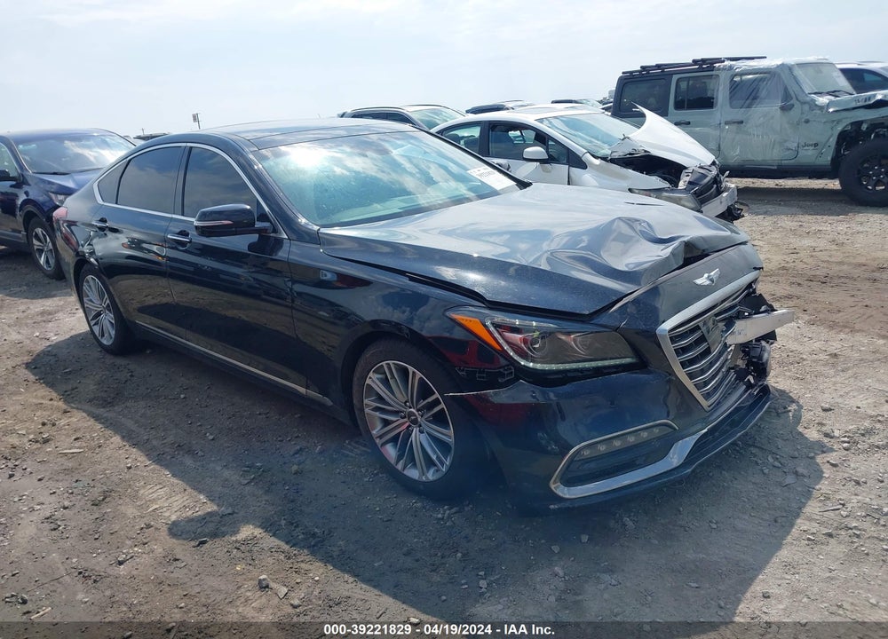 2018 GENESIS G80 3.8 VIN: KMHGN4JE8JU229257