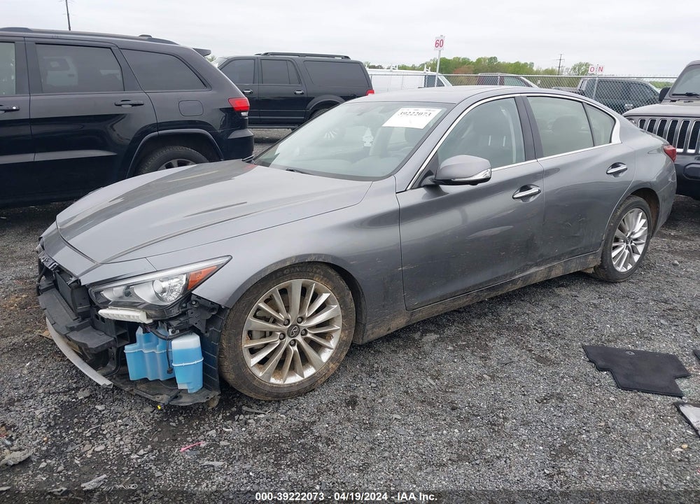 2021 INFINITI Q50 LUXE VIN: JN1EV7BPXMM705044
