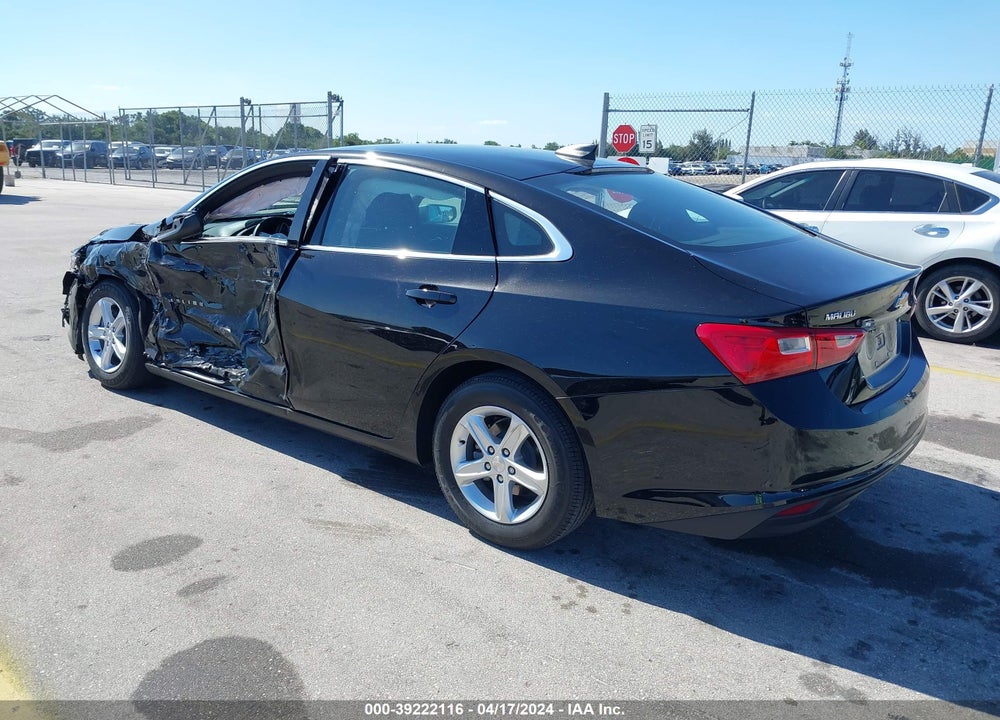 2022 CHEVROLET MALIBU FWD LS VIN: 1G1ZB5ST0NF187355