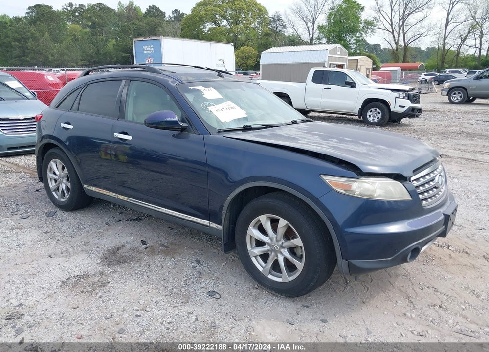 2008 INFINITI FX35 VIN: JNRAS08W08X201911