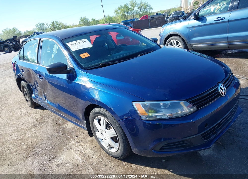 2014 VOLKSWAGEN JETTA 2.0L S VIN: 3VW2K7AJ1EM209235