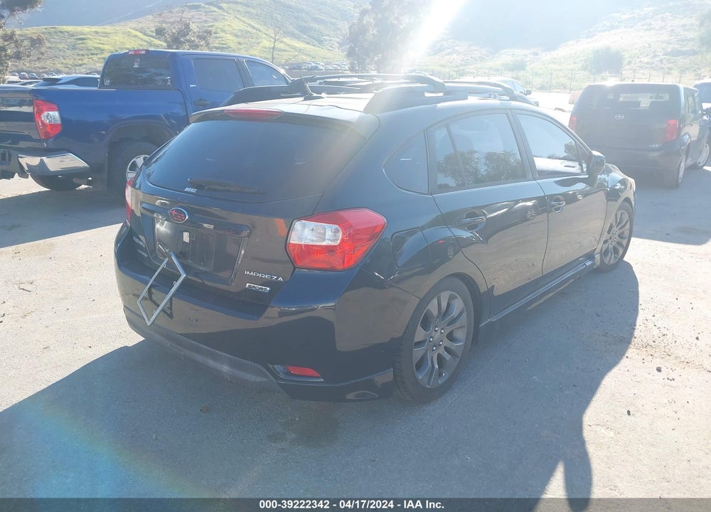 2012 SUBARU IMPREZA 2.0I SPORT LIMITED VIN: JF1GPAU69CH243283