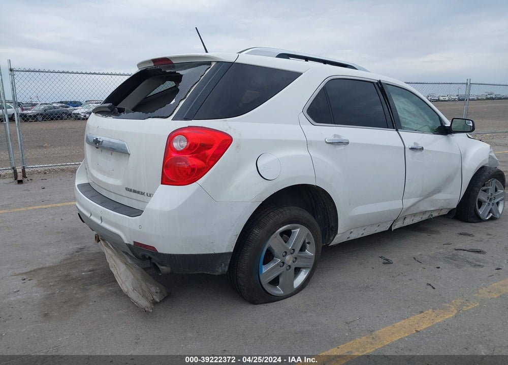 2014 CHEVROLET EQUINOX LTZ VIN: 2GNFLHE31E6173700