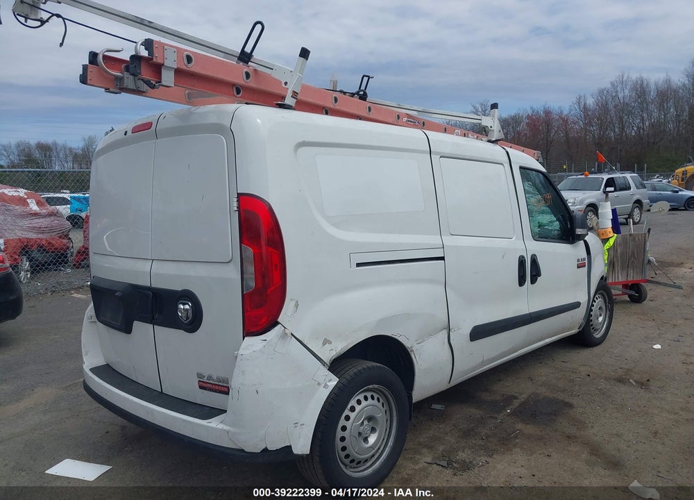 2022 RAM PROMASTER CITY CARGO VAN VIN: ZFBHRFAB0N6W45105