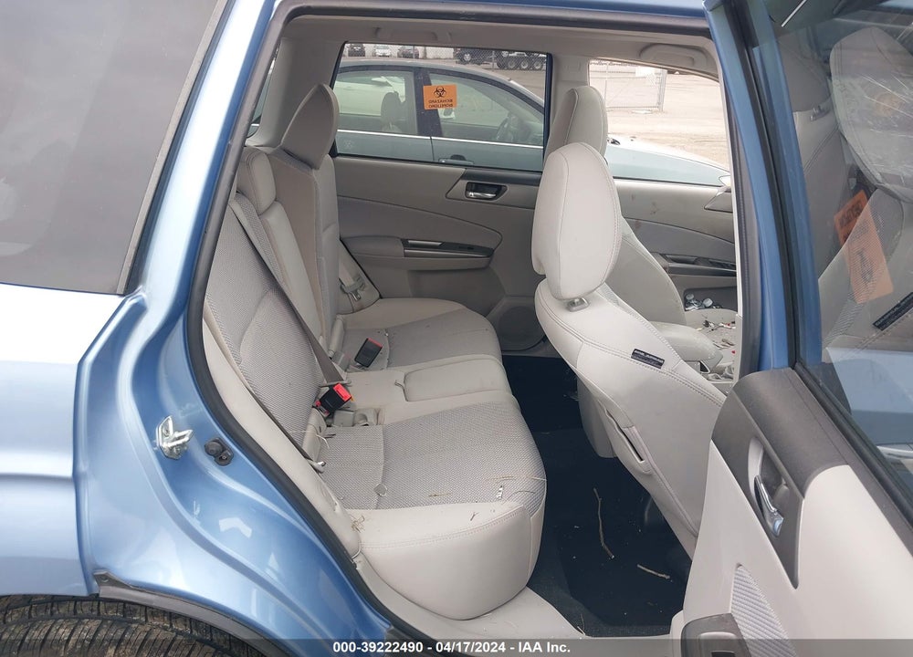 2011 SUBARU FORESTER 2.5X PREMIUM VIN: JF2SHADC4BH729264