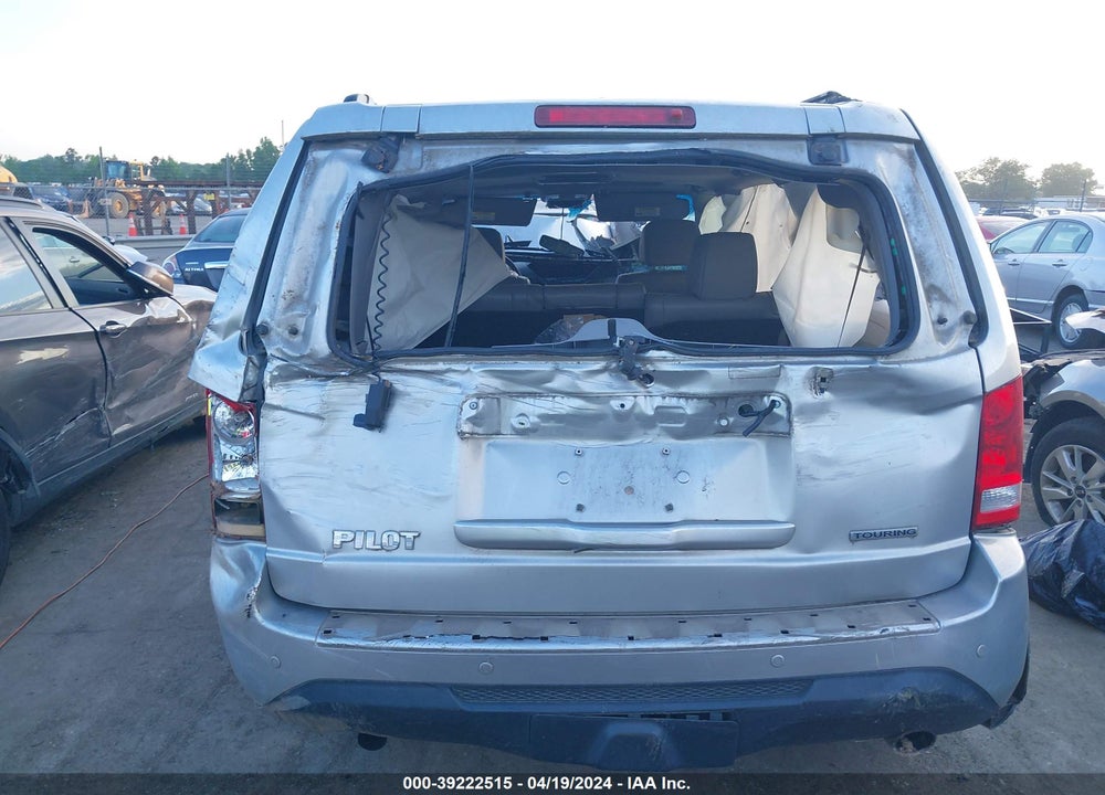 2012 HONDA PILOT TOURING VIN: 5FNYF3H9XCB022311