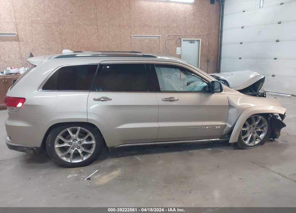2014 JEEP GRAND CHEROKEE SUMMIT VIN: 1C4RJFJT6EC460253