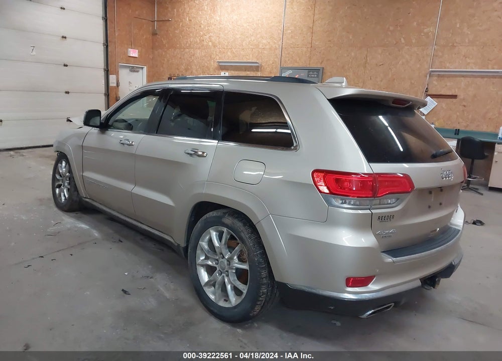 2014 JEEP GRAND CHEROKEE SUMMIT VIN: 1C4RJFJT6EC460253