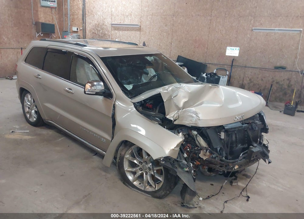 2014 JEEP GRAND CHEROKEE SUMMIT VIN: 1C4RJFJT6EC460253