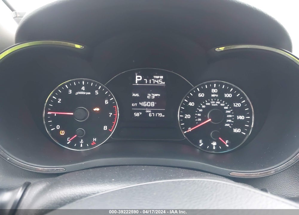 2017 KIA FORTE VIN: 3KPFK4A7XHE138316
