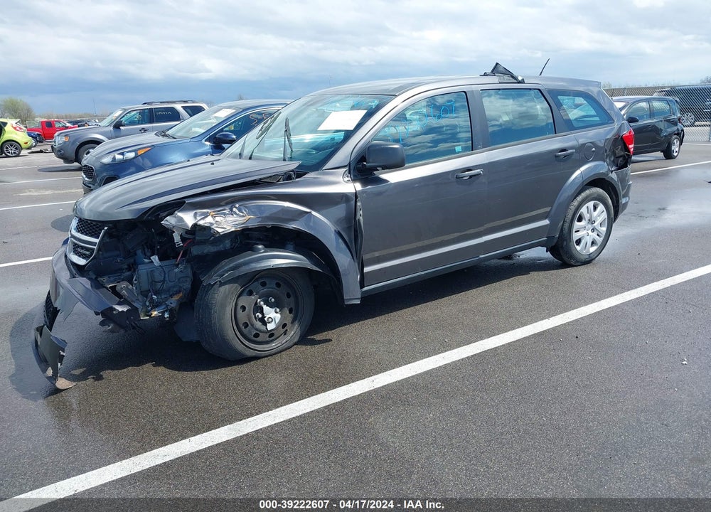 2015 DODGE JOURNEY AMERICAN VALUE PKG VIN: 3C4PDCABXFT591938