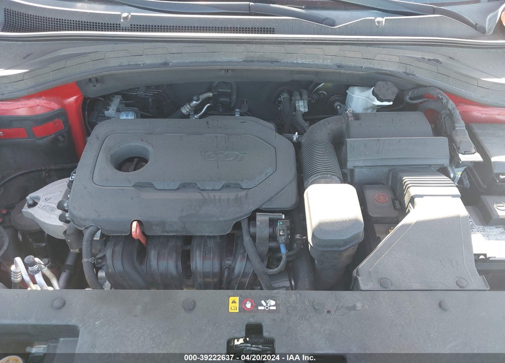 2020 HYUNDAI SANTA FE SE VIN: 5NMS23ADXLH184907