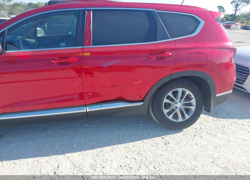 2020 HYUNDAI SANTA FE SE VIN: 5NMS23ADXLH184907