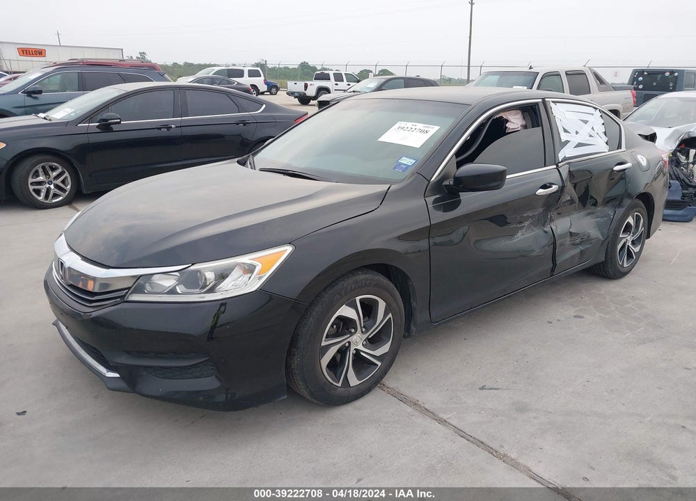 2017 HONDA ACCORD LX VIN: 1HGCR2F34HA013177