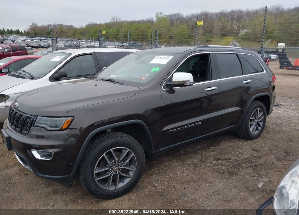 2017 JEEP GRAND CHEROKEE LIMITED 4X4 VIN: 1C4RJFBG8HC764724