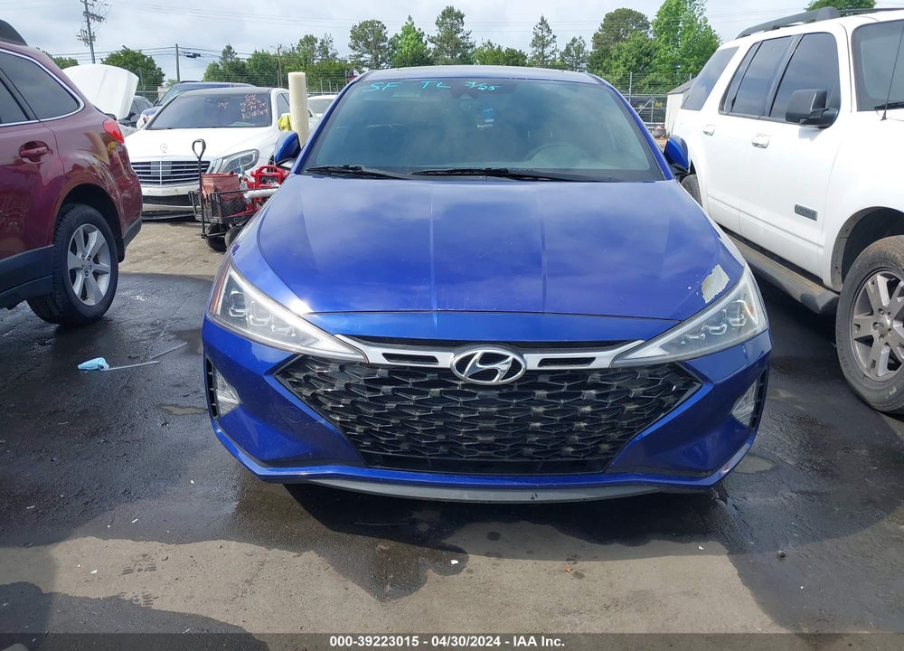 2020 HYUNDAI ELANTRA SPORT VIN: KMHD04LB6LU954069