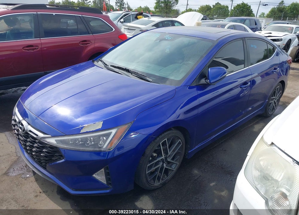 2020 HYUNDAI ELANTRA SPORT VIN: KMHD04LB6LU954069