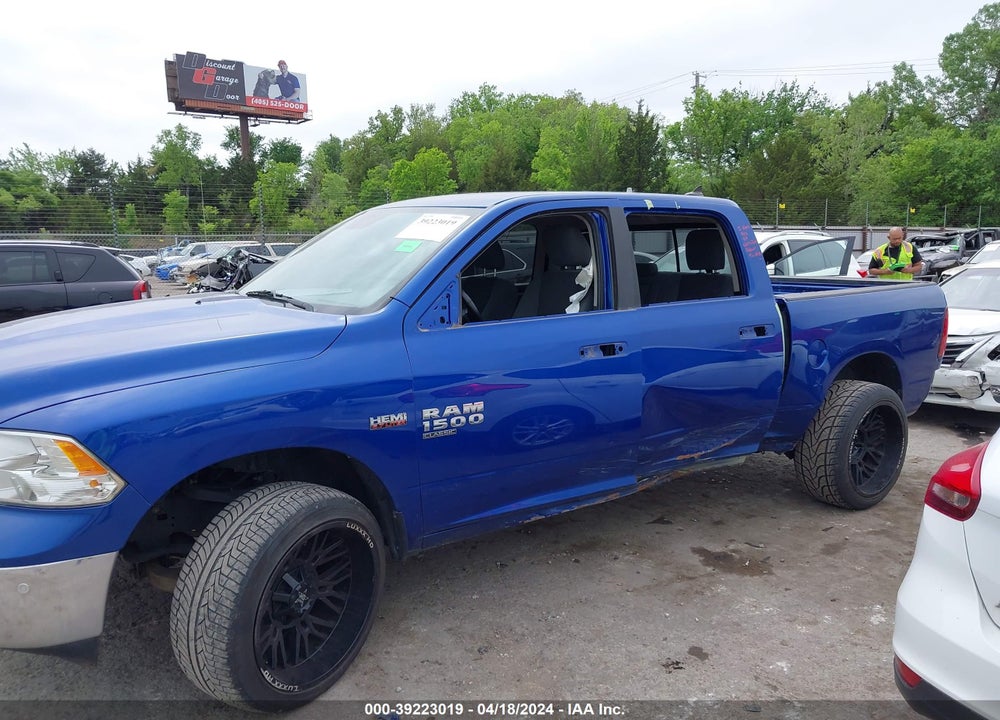 2019 RAM 1500 CLASSIC BIG HORN 4X2 5'7 BOX VIN: 1C6RR6LT3KS594670