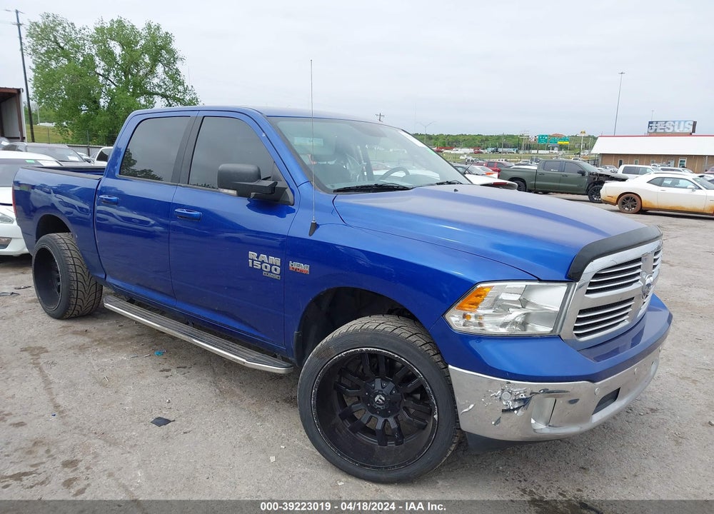 2019 RAM 1500 CLASSIC BIG HORN 4X2 5'7 BOX VIN: 1C6RR6LT3KS594670