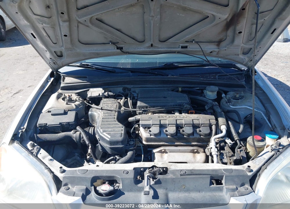 2002 HONDA CIVIC LX VIN: 1HGEM22592L056424