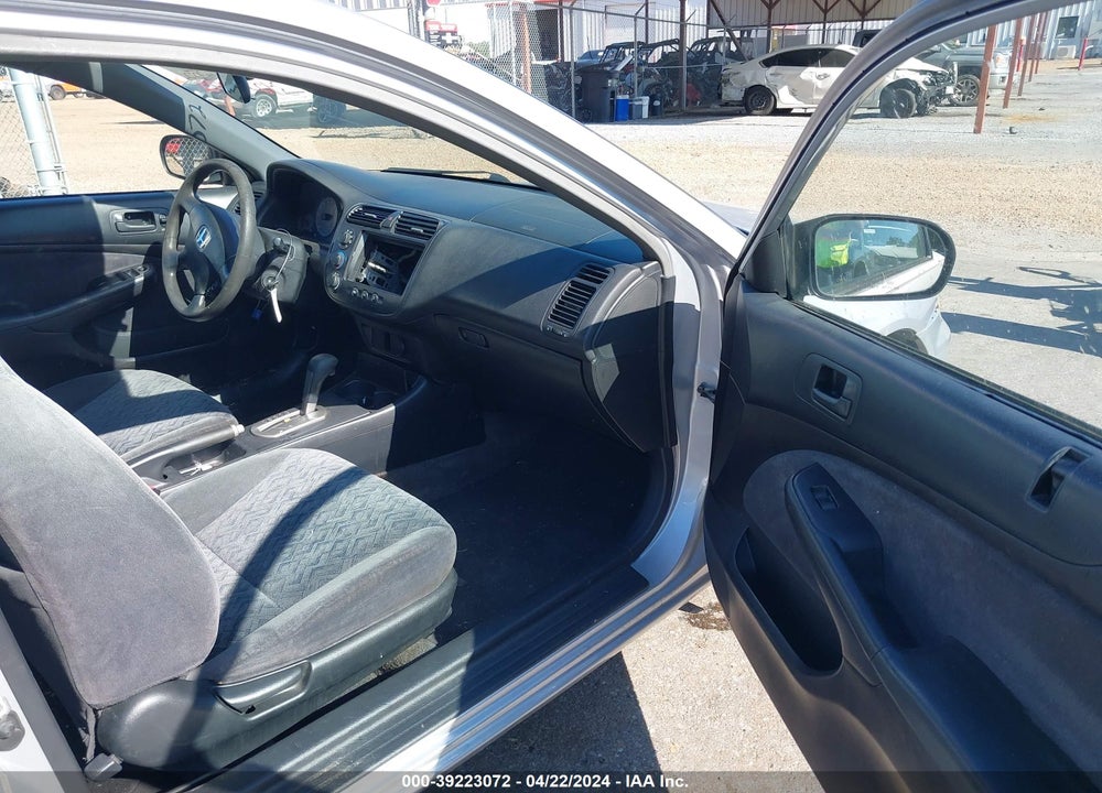 2002 HONDA CIVIC LX VIN: 1HGEM22592L056424